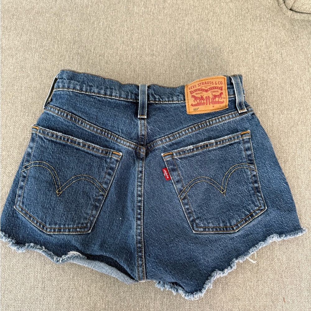Levi's Classic Blue Jean Shorts